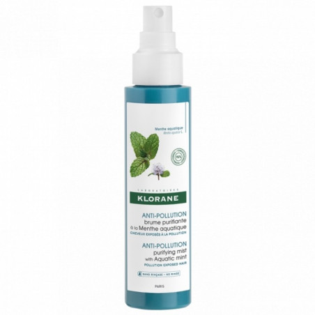 KLORANE Anti-pollution brume purifiante à la menthe aquatique 100ml