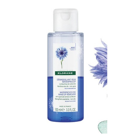 KLORANE Bleuet démaquillant yeux waterproof