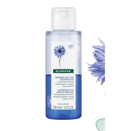 KLORANE Bleuet démaquillant yeux waterproof