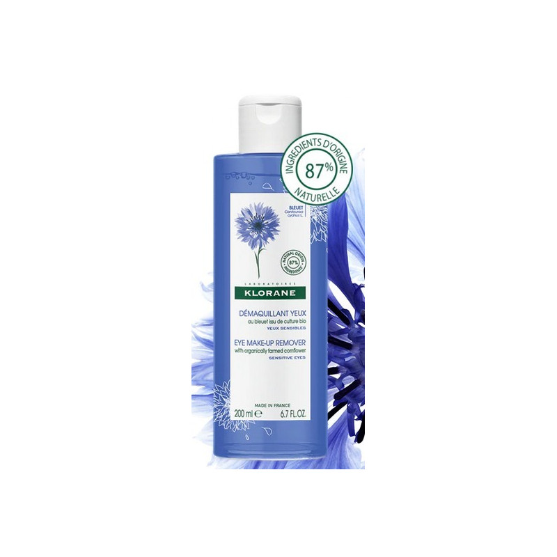 KLORANE Bleuet démaquillant yeux