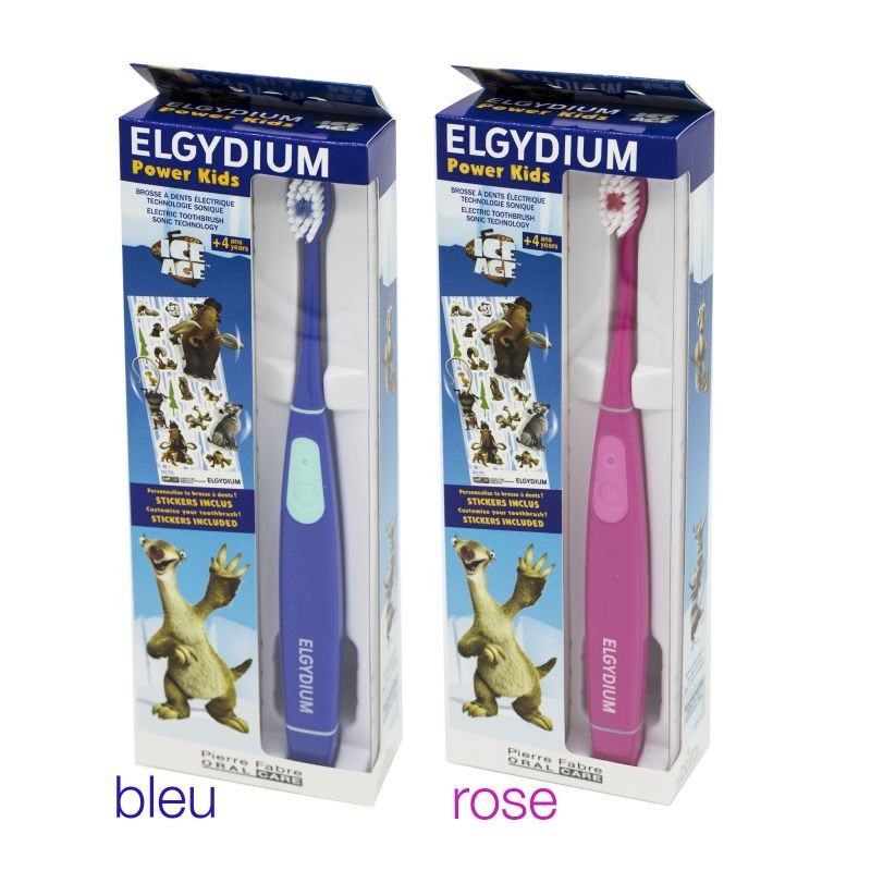 ELGYDIUM Power Kids brosse à dents électrique +4 ans