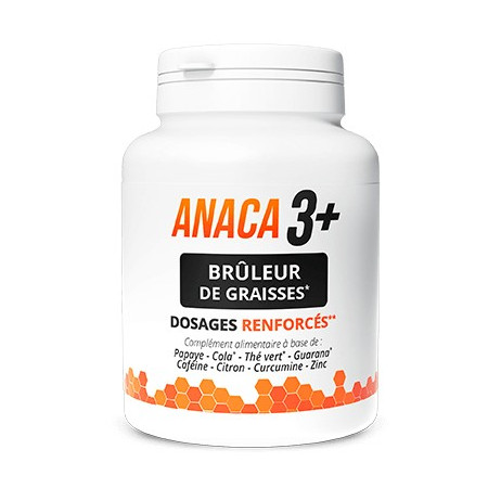 ANACA 3+ Brûleur de graisses 120 gélules