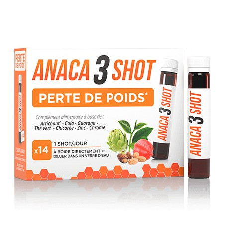 ANACA 3 Shot perte de poids x14x25ml