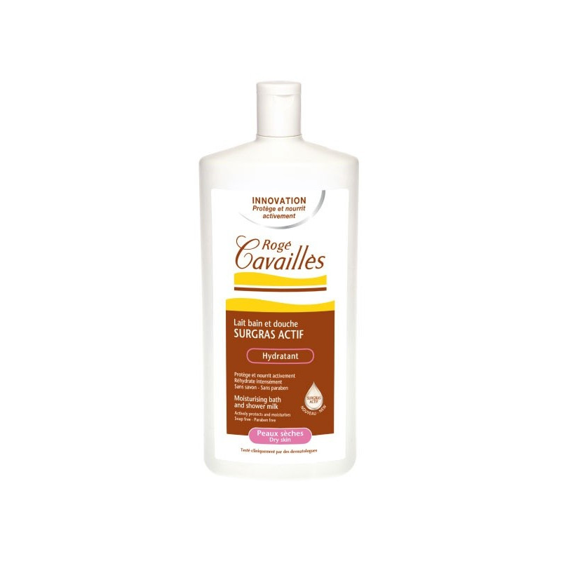 ROGE CAVAILLES Lait bain et douche surgras actif hydratant 750ml ROGE CAVAILLES Lait bain et douche surgras actif hydratant 750ml