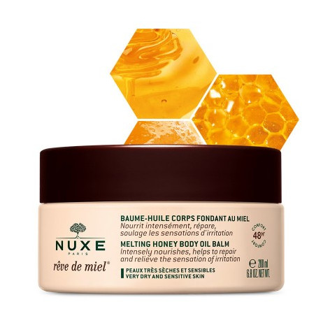 NUXE Rêve de miel Baume-huile corps fondant au miel 200ml