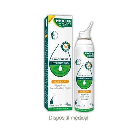 PHYTOSUN AROMS Lavage nasal hypertonique nez bouché 100ml