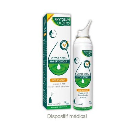 PHYTOSUN AROMS Lavage nasal hypertonique nez bouché 100ml