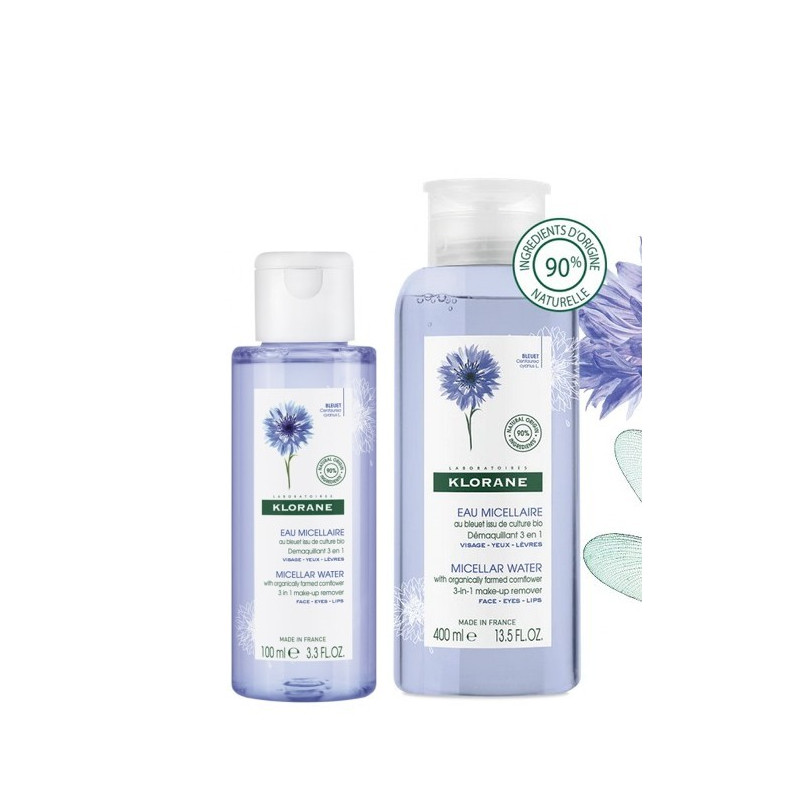 KLORANE Bleuet eau micellaire 400ml