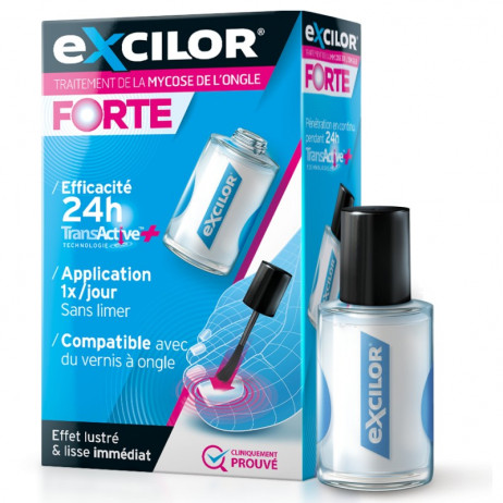 EXCILOR Traitement de la mycose de l'ongle Forte 30ml