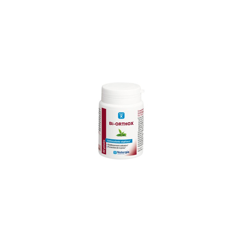 NUTERGIA Bi-orthox antioxydants végétaux x60 gélules