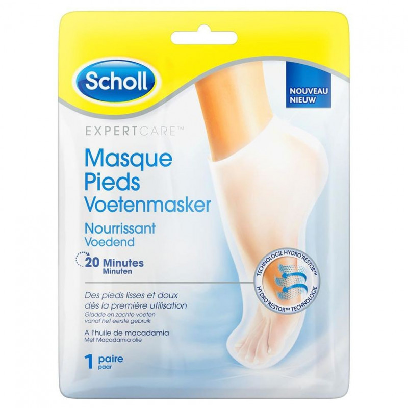 SCHOLL Masque pieds nourrissant 1 paire