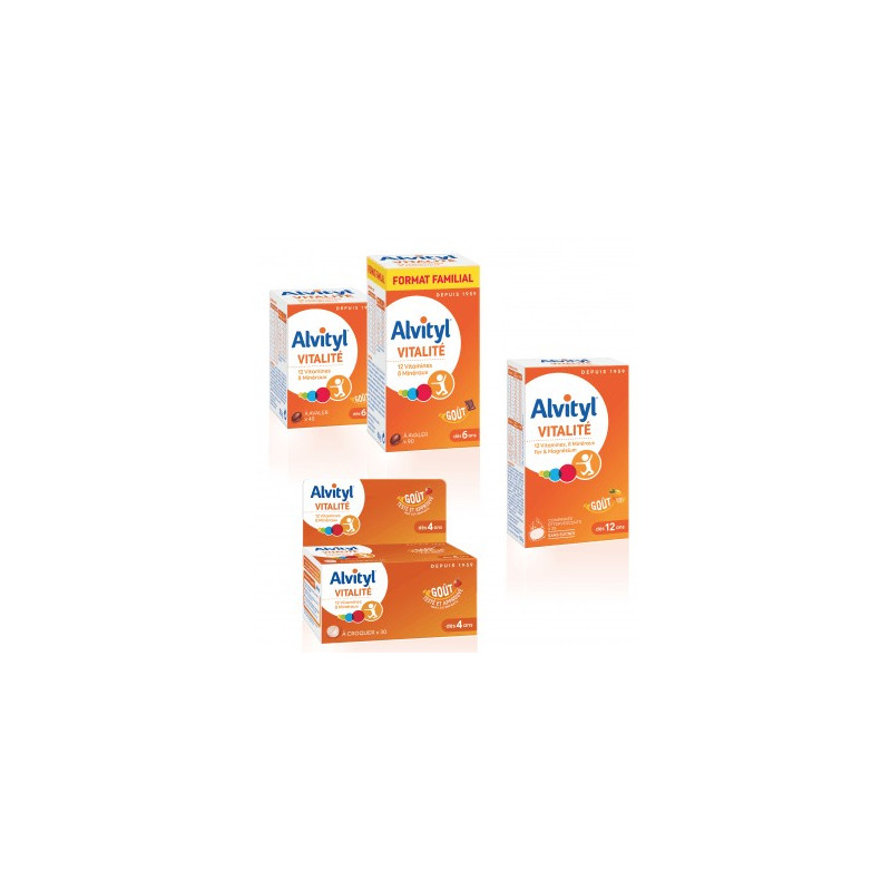 ALVITYL Vitalité comprimés ALVITYL Vitalité comprimés
