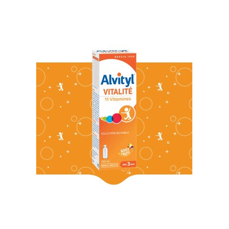 ALVITYL Vitalité solution buvable 150ml