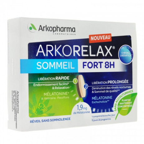 ARKOPHARMA Arkorelax sommeil x 15 comprimés