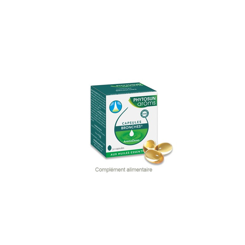 PHYTOSUN AROMS Capsules bronches x30 PHYTOSUN AROMS Capsules bronches x30