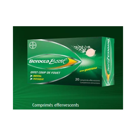 BAYER Berocca Boost x20 comprimés effervescents
