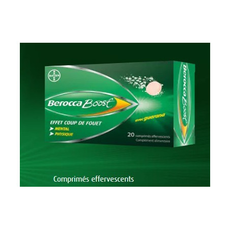 BAYER Berocca Boost x20 comprimés effervescents