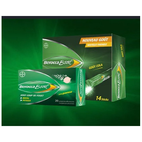 BAYER Berocca Boost x20 comprimés effervescents