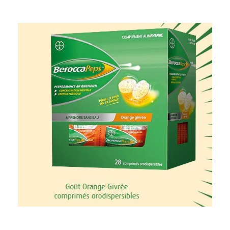 BAYER Berocca Peps x28 comprimés