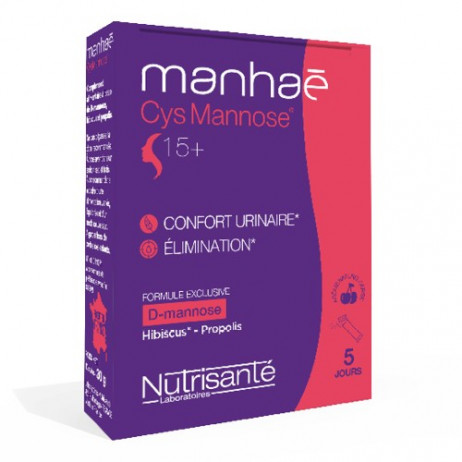 NUTRISANTE Manhaé Cys Mannose x10 sticks