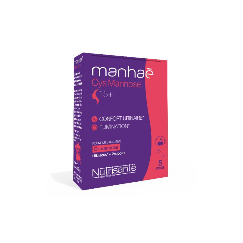 NUTRISANTE Manhaé Cys Mannose x10 sticks