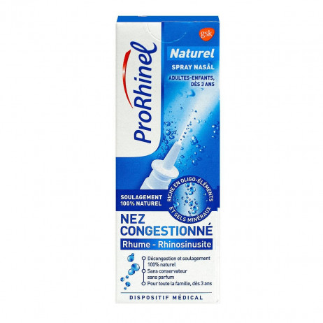 PRORHINEL Naturel spray nasal nez congestionné 20ml