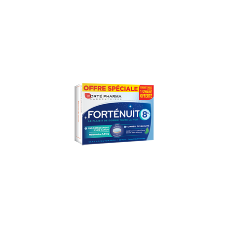 FORTEPHARMA Forté nuit 8h x15 comprimés