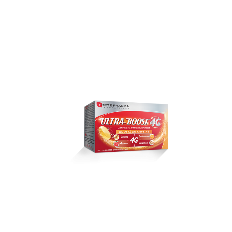 FORTEPHARMA Ultra Boost 4G x20 comprimés effervescents FORTEPHARMA Ultra Boost 4G x20 comprimés effervescents