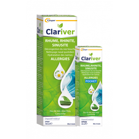 CLARIVER Rhume, rhinite,...