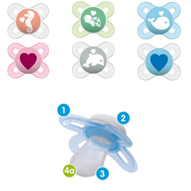 Mam Naissance Sucette Silicone Lot De 2 0 2 Mois Mam 5 90 Mam Naissance Sucette Silicone Lot De 2 0 2 Mois Mam 5 90