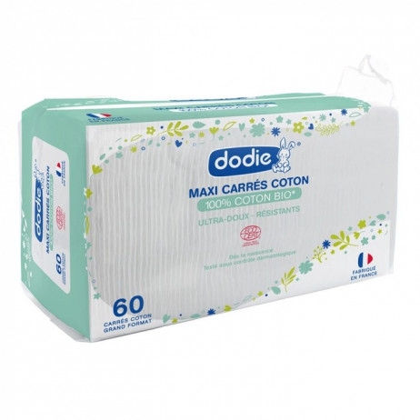 DODIE Maxi carrés coton x60