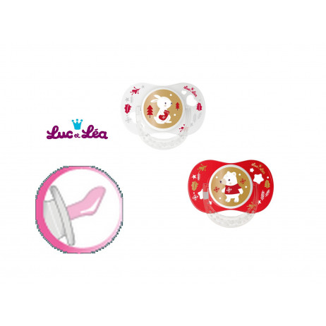 LUC ET LEA Sucette silicone...