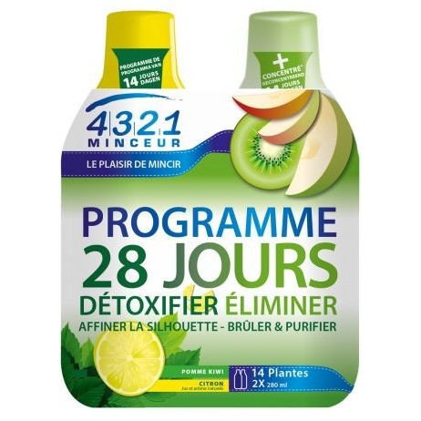 ARKOPHARMA 4,3,2,1 minceur programme 28 jours