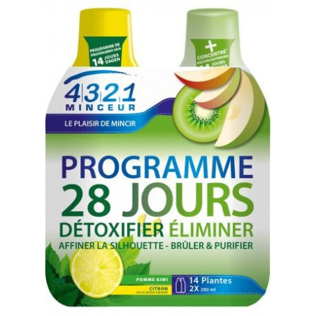 ARKOPHARMA 4,3,2,1 minceur programme 28 jours