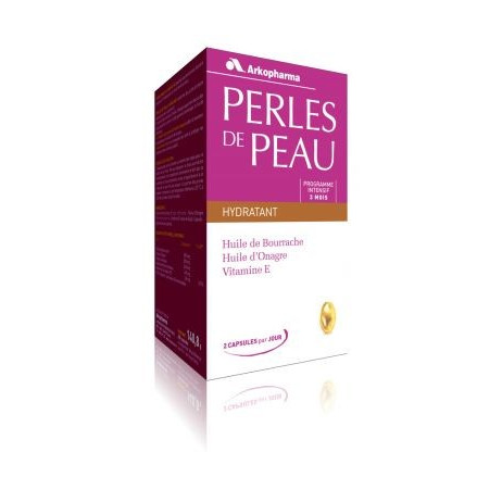 ARKOPHARMA Perles de peau hydratant 200 capsules