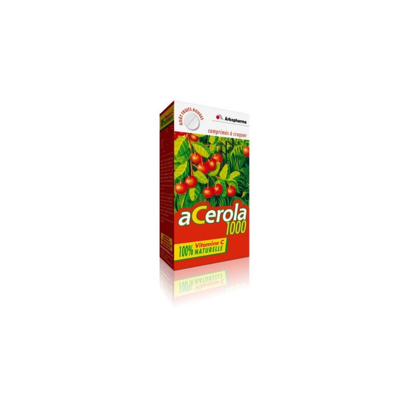 ARKOPHARMA Acerola 1000 30 comprimés ARKOPHARMA Acerola 1000 30 comprimés