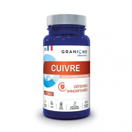 GRANIONS Cuivre x60 gélules