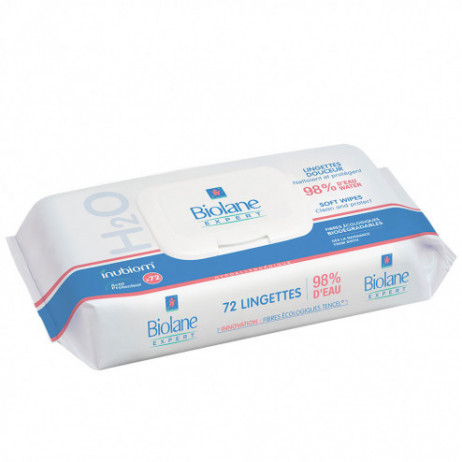 BIOLANE Lingettes douceur x72