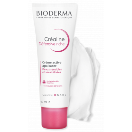 BIODERMA Créaline Défensive Riche Crème Active Apaisante 40ml