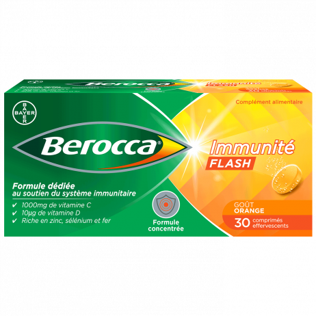 BEROCCA Immunité flash x 30...