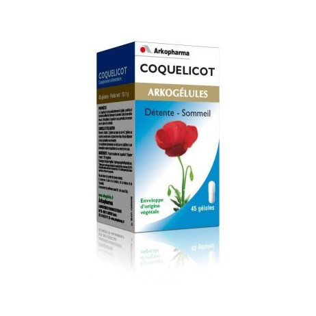 ARKOPHARMA Coquelicot 45 gélules