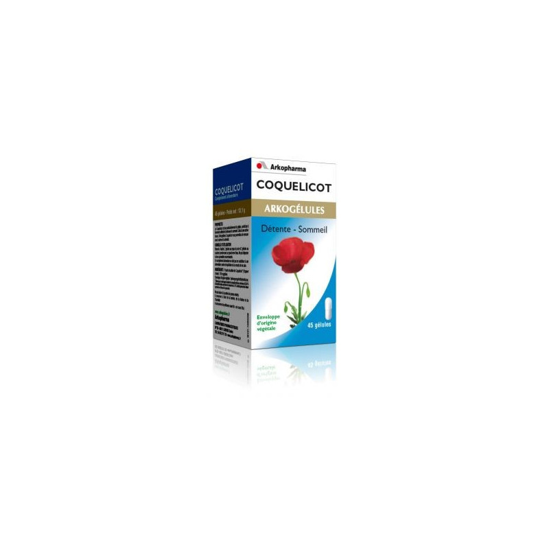 ARKOPHARMA Coquelicot 45 gélules ARKOPHARMA Coquelicot 45 gélules
