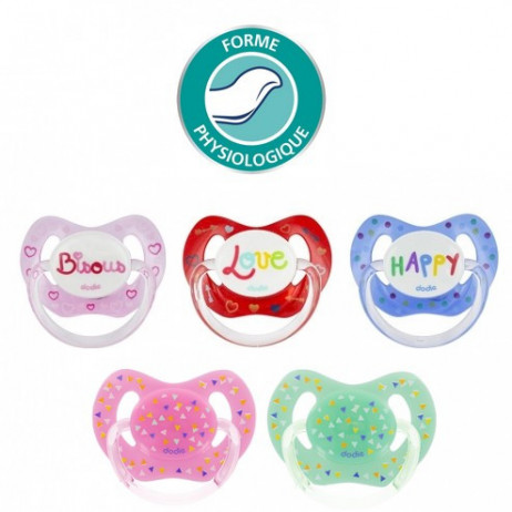 DODIE Sucette physiologique silicone +18 mois