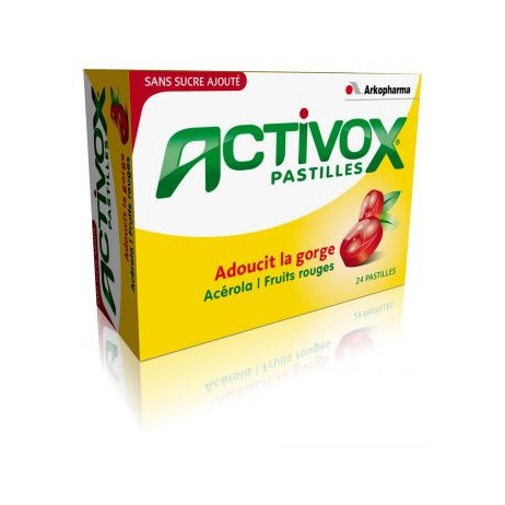 ARKOPHARMA Activox 24 pastilles