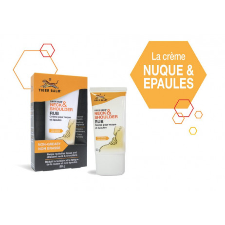 Baume du Tigre Crème pour Nuque et Epaules 50g