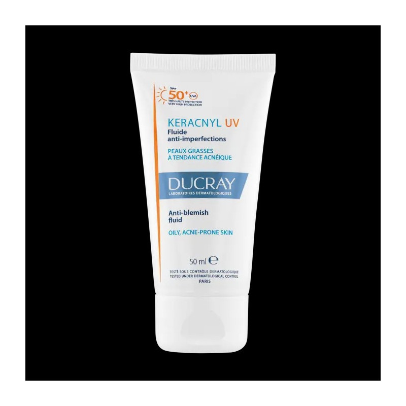 DUCRAY Keracnyl UV Fluide Anti-Imperfections SPF50+ 50ml DUCRAY Keracnyl UV Fluide Anti-Imperfections SPF50+ 50ml