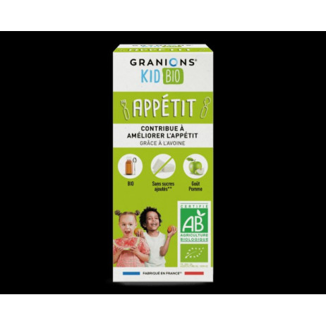 GRANIONS Kid BIO appétit 125ml