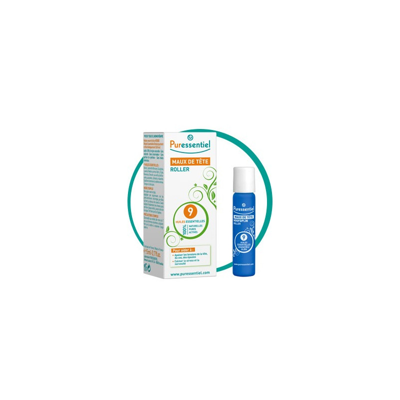 PURESSENTIEL Roller Maux de tête 5ml