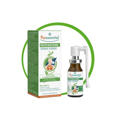 PURESSENTIEL Spray gorge respiratoire 15ml
