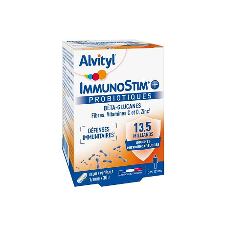 ALVITYL Immuno Stim+Probiotiques 30gélules